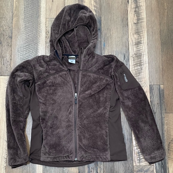 Columbia Jackets & Coats Columbia Titanium Fuzzy Jacket Wm L Poshmark